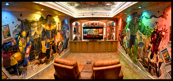 The Marvel Man Cave